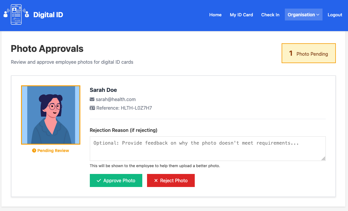 Digital ID for Social Care Providers