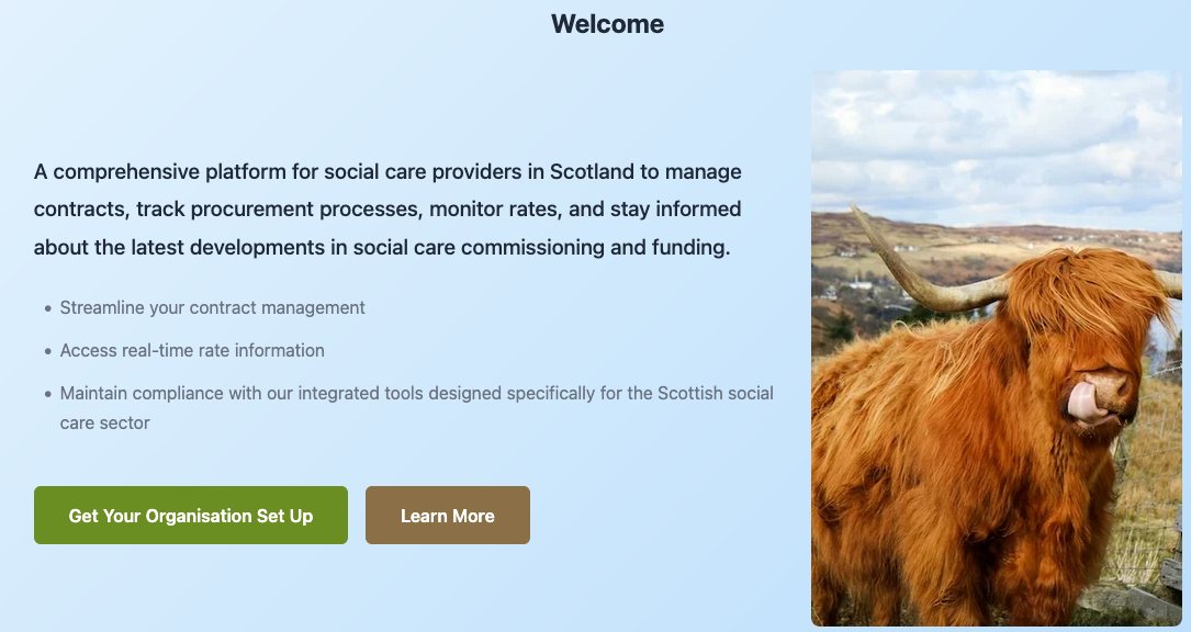 Social Care Contracts Management